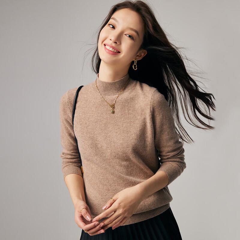 PALUOPO Women's Pure Cashmere Sweater