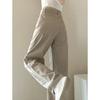 Damen Jeans Hohe Taille Vintage Gerade Baggy Denim Hose Streetwear Amerikanischer Stil Mode Lässig Weites Bein Denim Hose