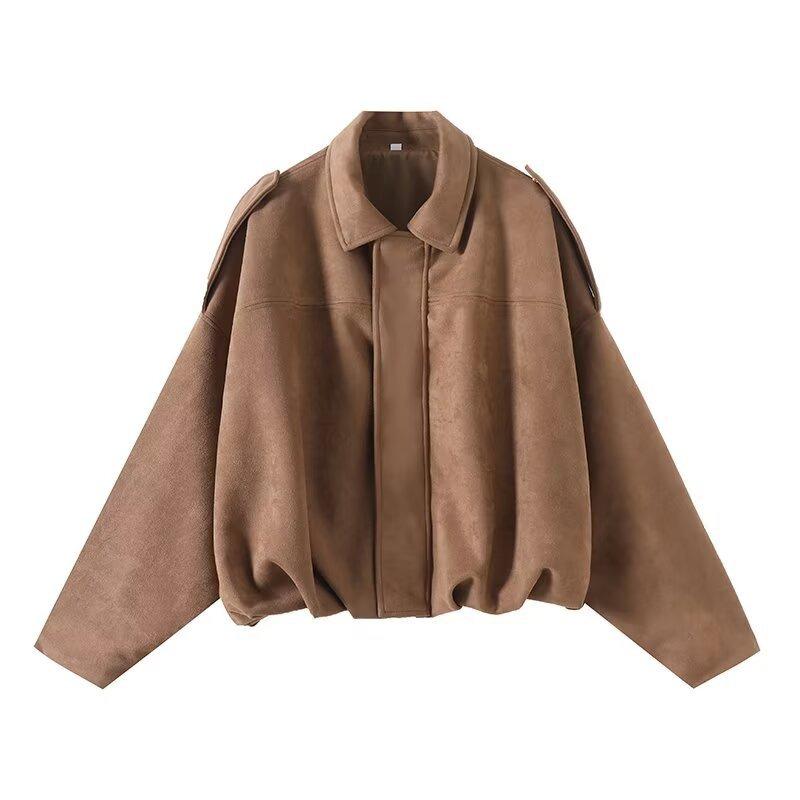 Women S Fleece Long Sleeve Pilot Jacket Coat