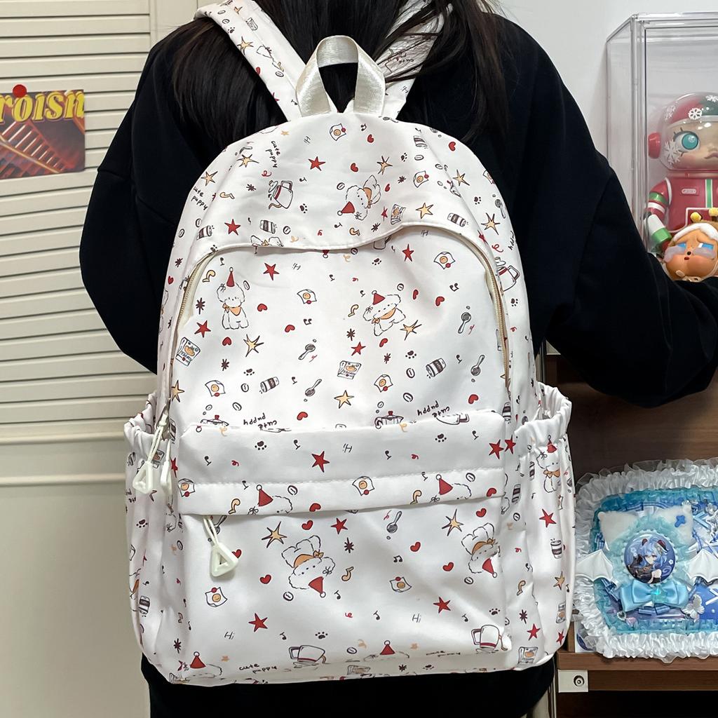 Cartoon-style Backpack with High-quality and Large Capacity, Suitable for Students As A Lightweight School Bag.