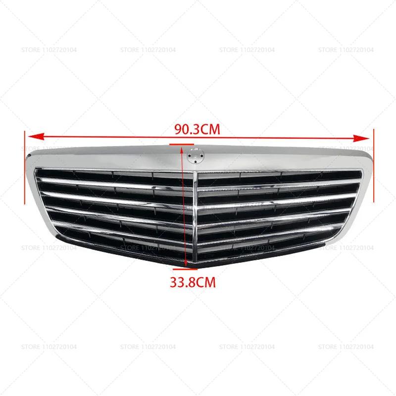for 2006-2009 W221 Mercedes Benz S280 S320 S350 S400 S450 S500 S63 S65 Front Bumper Radiator Grill Mesh A2218800083 2218800083