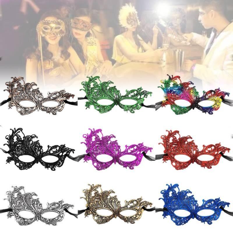 Gorgeous Thick Lace Phoenix Mask In Various Colors For Halloween And Costume Parties