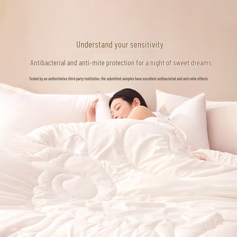 

Fuanna All-Season Anti-Mite Australian Wool Blend Quilt