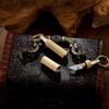 Mini Brass Capsule Pocket Knife Portable Survival Knife EDC Tools Keychain Outdoor Survival Emergency Mini Pocket Cutting Tool