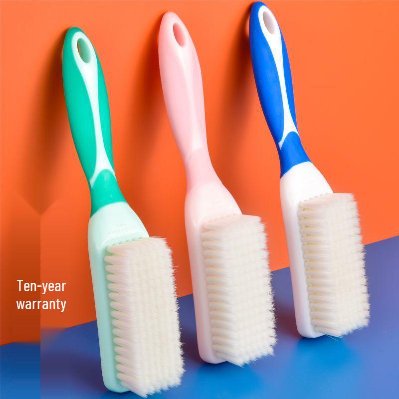 Perie de pantofi cu peri moi și mâner lung pentru îndepărtarea delicată a petelor și curățare