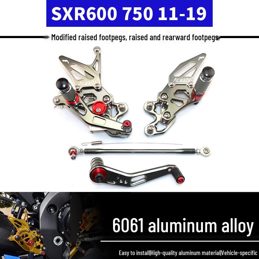 

Adjustable Racing Footpegs for Suzuki GSXR600/750 (2011-2019) Titanium
