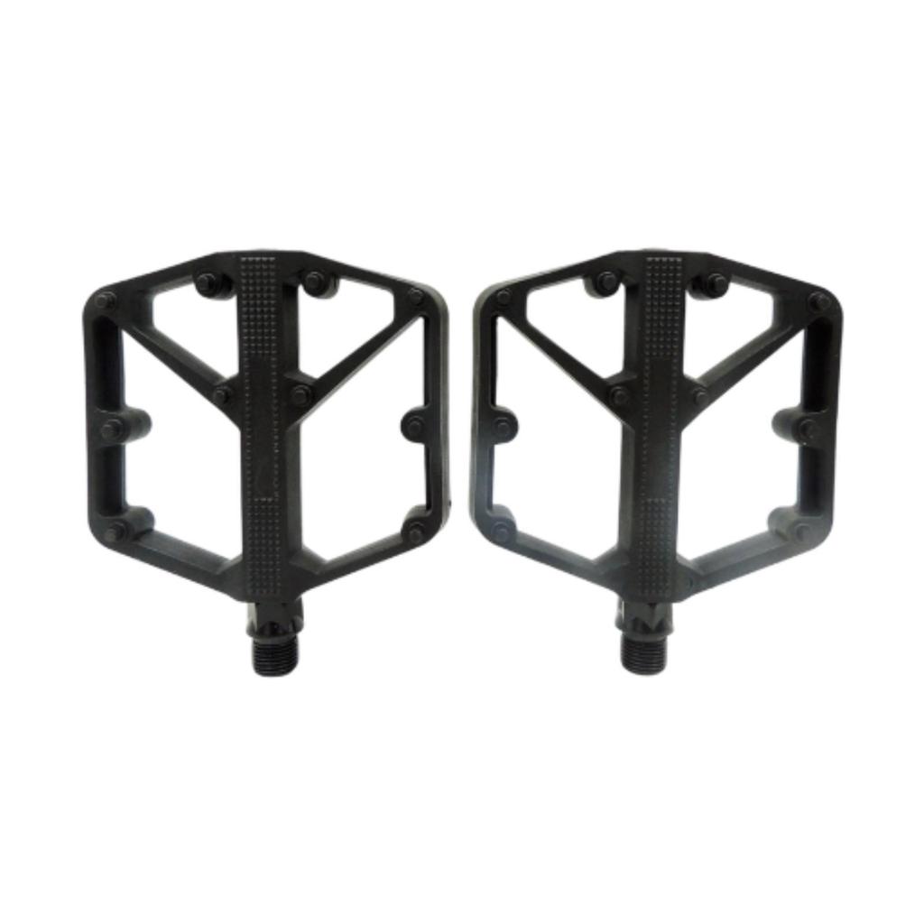 2x Fahrradpedale Plattformpedale Nylon Ersatz Robust Hochleistung Radfahren