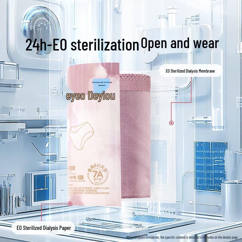 DeYou Women's Colorful Disposable Underwear