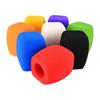 Microphone Sponge Printing Covers Mic Windscreens Foam Windshield For Tv Stations Reporter Interview