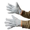 Work Cowhide Outer White Tiger Size AG4807 [Ace] Gloves, Leather, Stitching, Pattern, L,