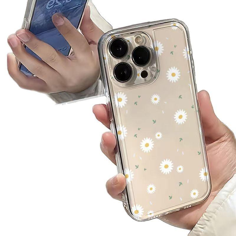 Fresh Full Screen Daisy iPhone11Promax Mobile Phone Case Is Suitable for Apple 11Pro Space Case 11 Transparent Max.