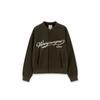 [wooyoungmi] Khaki Sweatshirt Cardigan W261TS41725K