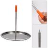 Handle Barbecue Meat Rack Spike Poultry Hanger Grilled Chicken Rack Vertical Skewer Barbecue