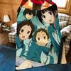 Anime H-Hyouka Throw Flannel Cozy Print Blanket, Portable, Durable Machine Washable Cute Cool