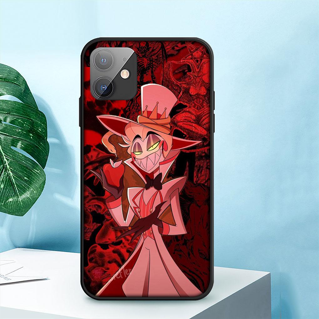

H-Hazbins Charile Angel Dust Alastor H-Hotels Cover Case for Apple iPhone 15 14 13 12 11 Pro XS Max XR 6 6S Plus + SE 14+ 6+ iPhone 13 Pro