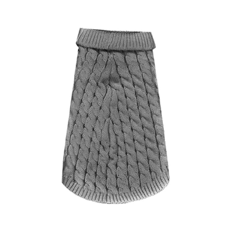 Dog Sweater Casual Wear Pullover for Cold Weather Knitwear Apparel Turtleneck