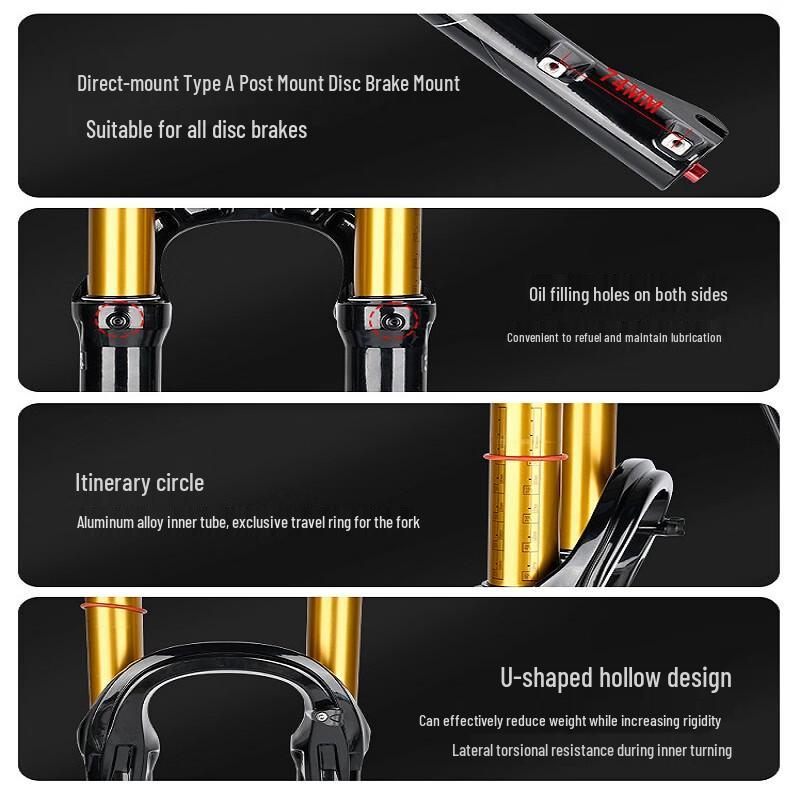 GEETHA Mountain Bike Front Suspension Fork