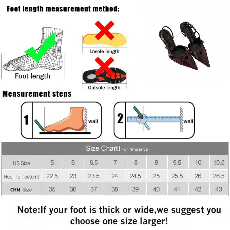 Fashion New 2025 Party Ladies Thin Heels Pumps Shoes Slingbacks Female Dress Footwear Fashion Pointed Toe Elegant Women High Heels Shoes