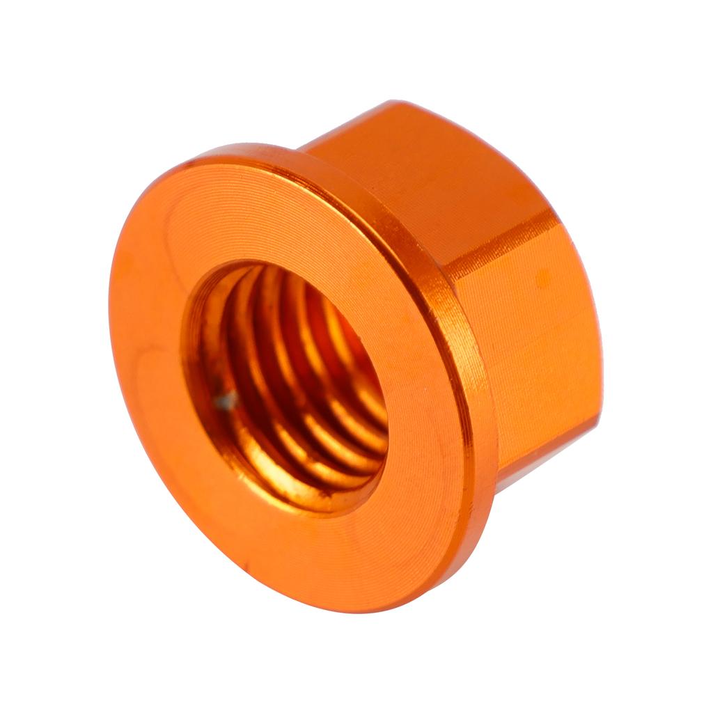 Rear Sprocket Nut Kit M10x1.5mm Orange For Aprilia RSV RSV4 1000R Factory 04-16