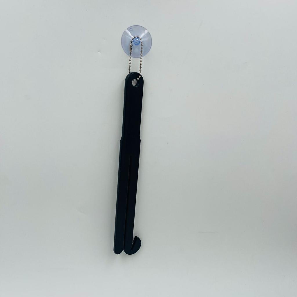 Multifunkční otvírák na tašky s čepelí z nerezové oceli, otvírák na konzervy a lahve, kuchyňský gadget se snadno skladovatelným závěsným řetízkem