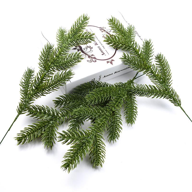 10/20pc Artificial Plants Hotsale Pine Needle Christmas Tree Home Outdoor Garden Decor AccessoriesWedding DIYGift Candy Bouquet
