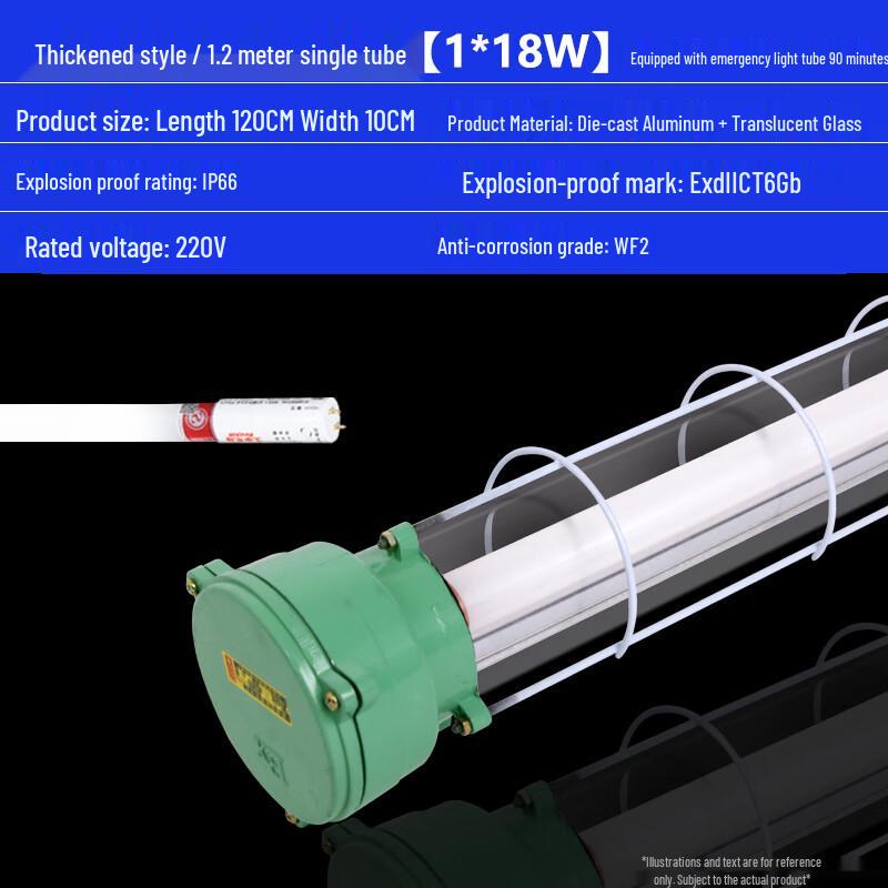 Shenfang LED T8 Explosion-Proof Tri-Proof Light