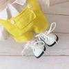 niannyyhouse 20cm Plush Doll Shoes, Leather Shoes x 2, Cotton Doll Shoes, 2-Piece Set, Shoe Length 5.5cm, Baby Doll Shoes, Dress-Up (z-1)