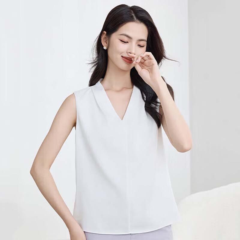 JESSIE Women s V-Neck Sleeveless Pullover Vest S