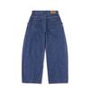 Oversized Mid-Rise Blue Denim Jeans Unisex Bottoms LUB009999205167A10054