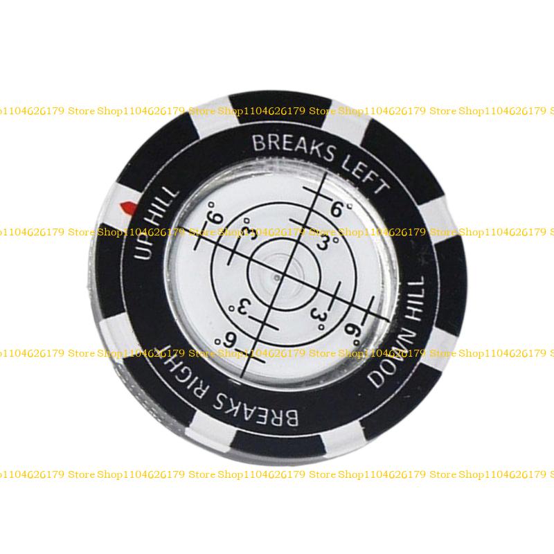 A1A2 Durability Double Side Golf Marker Multifunctional Light weight Golf Putting Aid