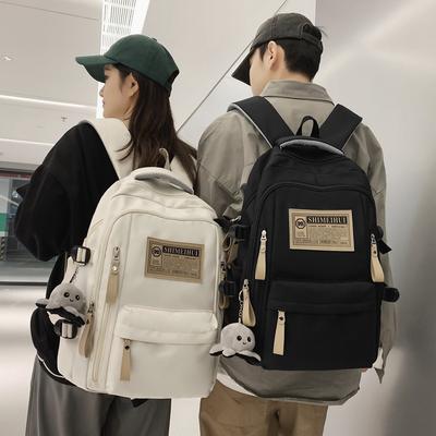 Large Capacity Double - Shoulder Backpack Unisex for College Students and High School Students Travel Laptop Backpack