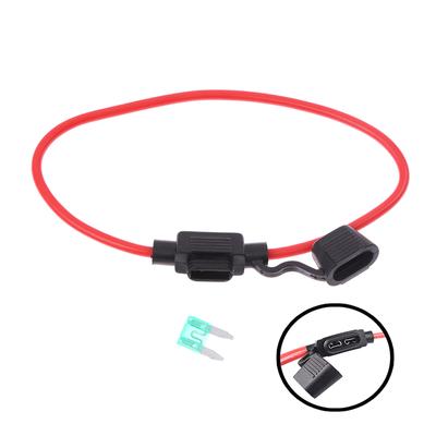 1Pc Car Mini Blade Fuse Holder Splash-Proof Box 12V 30A With Fuses Blade Wire Cutoff Switch Socket Automotive Fuse Box Socket