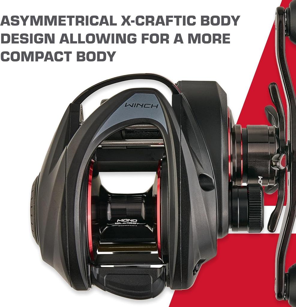 REVO5 WINCH Right-Handed Reel for Bass and Saltwater Fishing [Parallel Import]