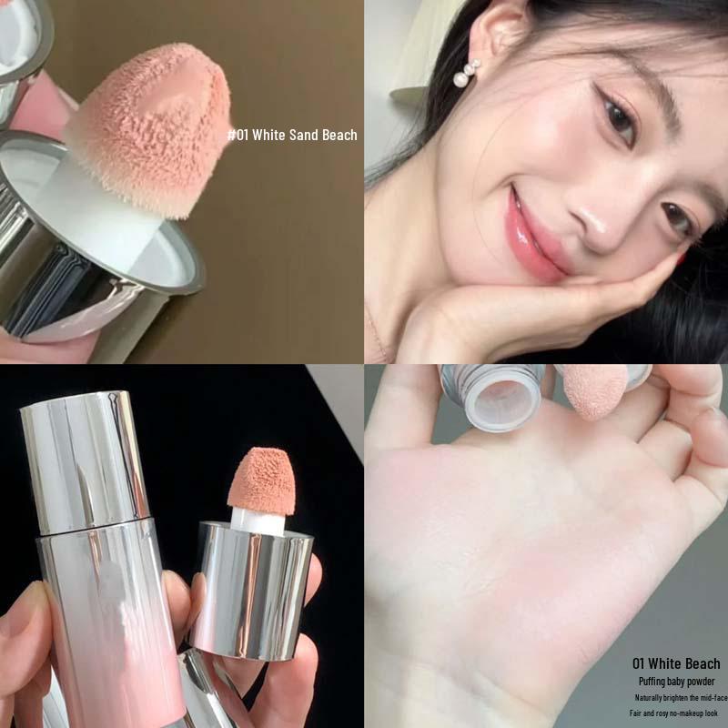 HERORANGE Matte Liquid Blush - Korean Style, Natural, Multi-use, Low Saturation.