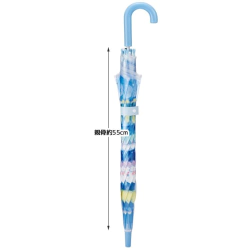 childrens vinyl umbrella 55cm cinnamoroll starry sky for 9-10 years old approximately 125-135cm elementary school student one-touch jump type 8-bone