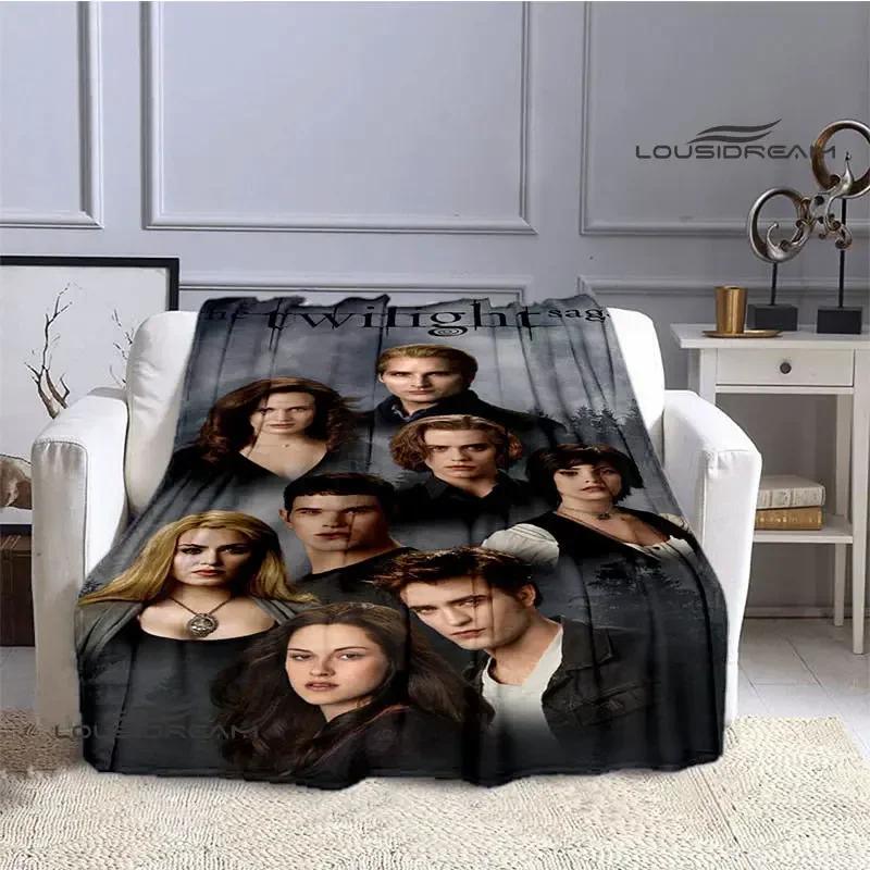Twilight Saga Printed Blankets Warm Soft Comfortable Throw Blanket for Home Travel Birthday Gift