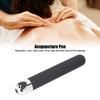 Acupuncture Pen Electric Massage Trigger Point Acupressure Stick Rechargeable Body Relaxation Massage Tool Black