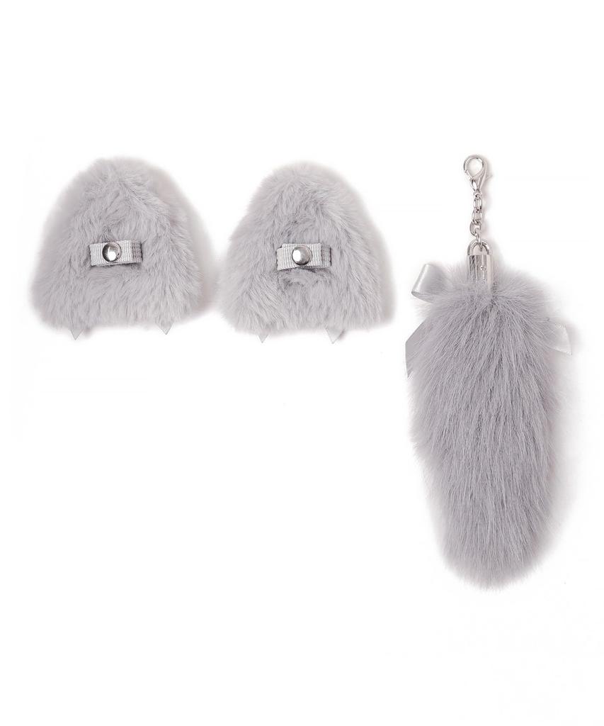 WEGO Cat Ear DIY Custom Favorite Cute Ita Cat Size Black Set, Decorations, Item, Bag, Gift, Women's, F,