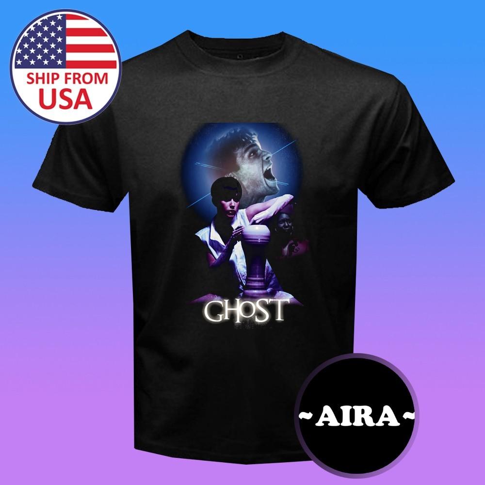 Ghost Patrick Swayze Horror Romantic Movie Men s Black Size S-5XL S