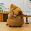 25cm Capybara Plush Simulation Capibara Anime Fluffty Toy Plant Stuffed Doll Holidays Props Decorative Throw Pillow for Kids