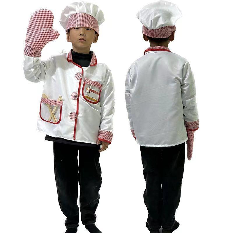 Halloween Children's Chef Costume Chef Costume Cosplay Stage Performance Costume