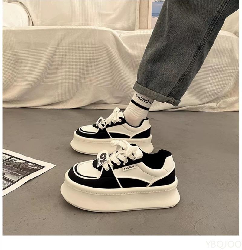 Spring new Fashionable versatile Women Heighten Shoes Casual comfortable Sneakers Trend Comfortable Platform Vulcanized Shoes