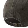 Retro Washed Baseball Cap Soft Top Dad Trucker Hat Adjustable Visor