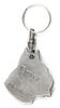 Boxer, German Boxer I – Silver-plated dog pendant, handbag decoration | Art-Dog