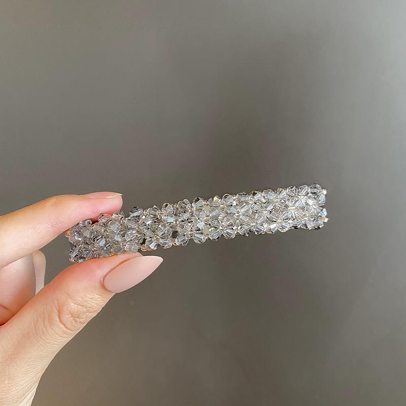 Korean Crystal Hair Clip: New Style Hairpin for Women