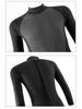 2MM-3MM Men's and Women's Jellyfish One-Piece Snorkeling and Surfing Wetsuit - Warm, Sun-Protective, Long Sleeve Swimsuit