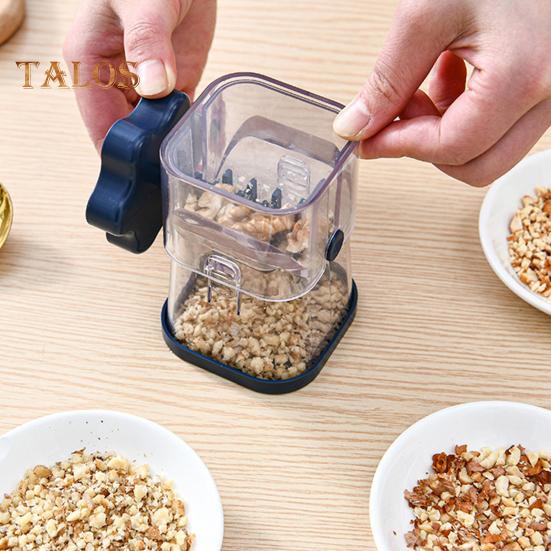 

Ручная шлифовальная машина для орехов, дробилка для сухофруктов, ручная машина для грецких орехов, измельчитель шоколада, многофункциональный портативный шлифовальный инструмент для орехов, миндаля, шоколада 360