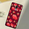Cute Strawberry Case For Samsung Galaxy J8 A7 A9 A6 A8 2018 A3 A5 J1 2016 J3 J5 J7 2017 J6 J4 Plus Coque