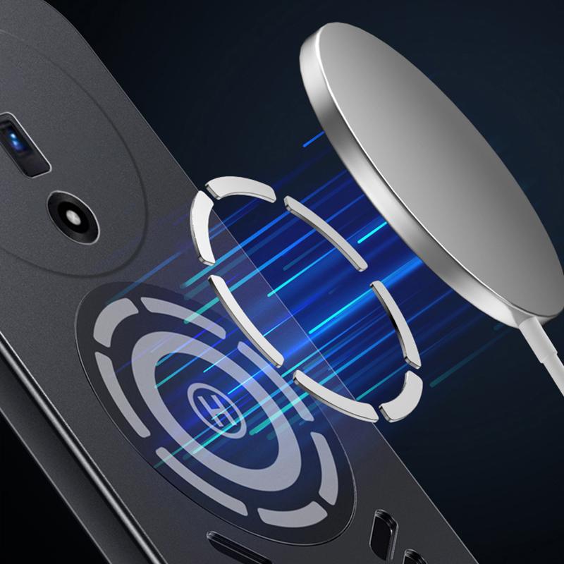 For Oppo Find X7 X3 X6 X5 Pro Ultra Rock Sand Ice Magnetic Heat Dissipation Matte Anti-fingerprint PC Case Breathable Cooling Cover Shell