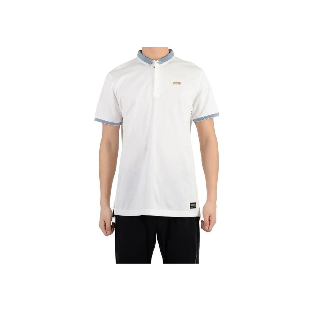 Nike Pullover Casual Comoda Polo a Maniche Corte Uomo top Bianco 834302-100
